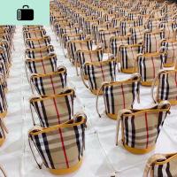 2019新款drjewel韩国东大格子水桶包时尚大容量手提单肩女包潮NEW LAKE女士单肩包