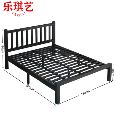 乐琪艺铁艺床180*200*94cm张