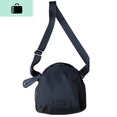 2020新款 韩国东大女士单肩包包 斜挎包妈妈包防水尼龙NEW LAKE 黑色当天发女斜挎包