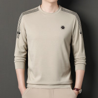 卫衣男士加绒秋冬季新款潮牌圆领打底衫男休闲长袖t恤男