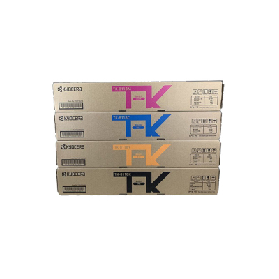 京瓷(Kyocera)TK-8118黑色彩色原装碳粉墨粉盒适用于M8124cidnTK-8118一套四色一套四色