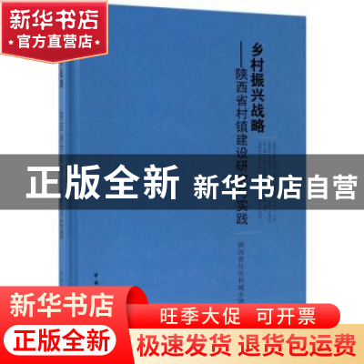 正版 乡村振兴战略:陕西省村镇建设研究与实践 陕西省住房和城乡