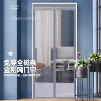 防蚊帘全磁条魔术贴款夏季家用防蝇纱窗纱自粘磁吸磁性免打孔_87