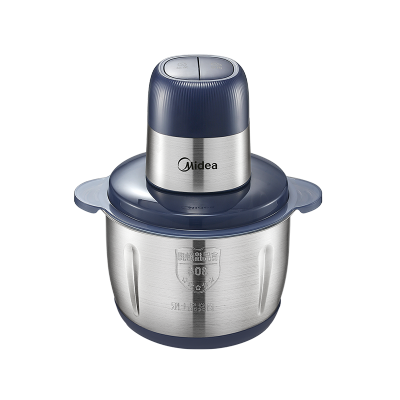 美的(Midea)绞肉机2.2升家用辅食机婴儿宝宝辅食料理搅碎机研磨打泥神器便携绞肉机捣蒜器MJ-JC15F