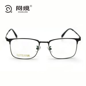 2021尚境新款时尚方框气质型复古眼镜男女通用可配有度数近视镜片