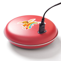 彩虹(RAINBOW) 暖手宝 电热暖手器电热宝手握发热防爆电热饼暖手神器311大号 红色