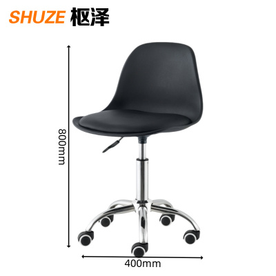 枢泽 吧台椅 升降椅 滑轮款 把