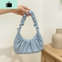 腋下包女云朵褶皱包法棍手提包2020新款潮小众软皮质感单肩斜挎包NEW LAKE女士单肩包