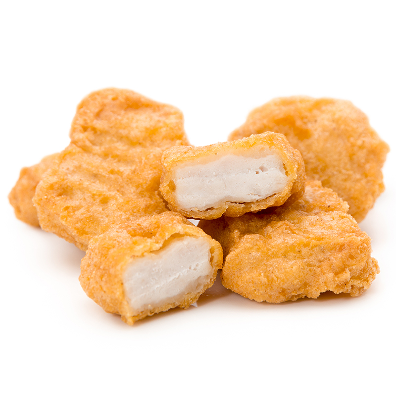 sunner圣农肉多多原味鸡块320g/袋 油炸半成品冷冻小食零食鸡肉鸡块