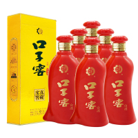 口子窖6年型 六年型52度450ML*6瓶兼香型白酒整箱装口子酒