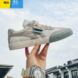 聚范帆布鞋男潮鞋韩版2024夏季新款透气休闲百搭小白板鞋ins潮流日系