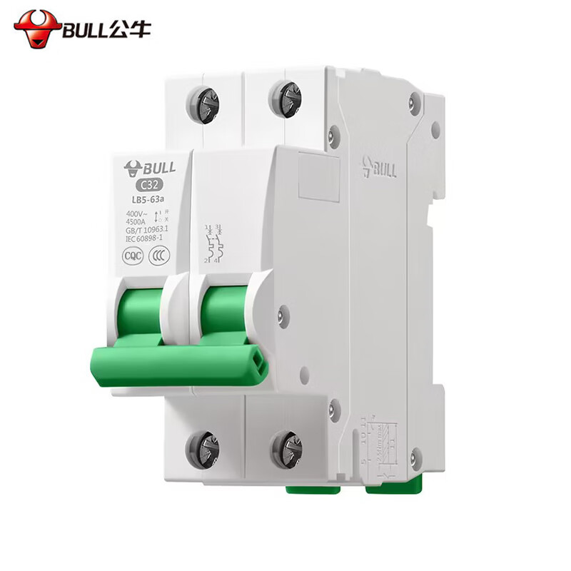 公牛小型空开 LB5-63A/32A-2P空开