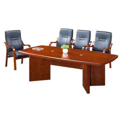 臻远 ZY051354办公家具会议桌接待洽谈桌会议台桌 2.4米