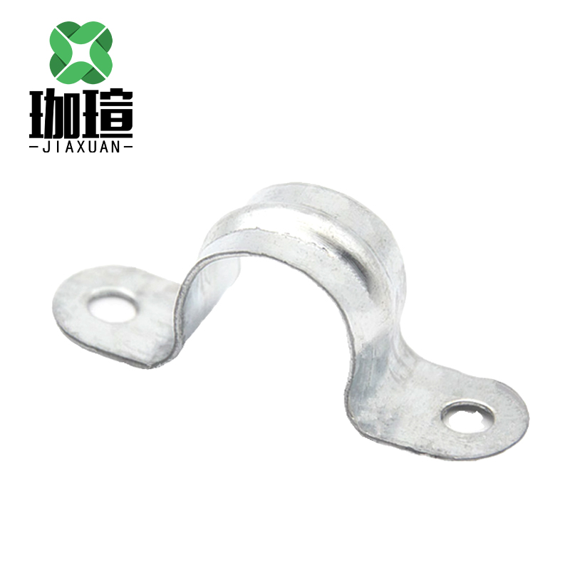 珈瑄 骑马卡加厚 铝合金离墙码不锈钢线管骑马卡管夹 DN15 个