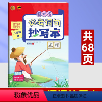 [正版]八年级下册语文字帖 回米格必考词语抄写本初中语文同步练字帖楷书生字抄写本 人教版铅笔硬笔书法正楷书法临摹字帖课
