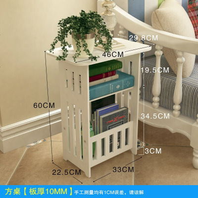 新品 小茶几迷你茶桌阳台小型简易可移动茶几桌茶几简约客厅小圆桌小户型阳台边几卧室床头柜简易创意方