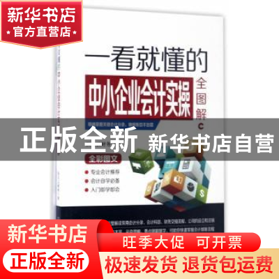 正版 一看就懂的中小企业会计实操全图解 顶尖云财务著 北京理工