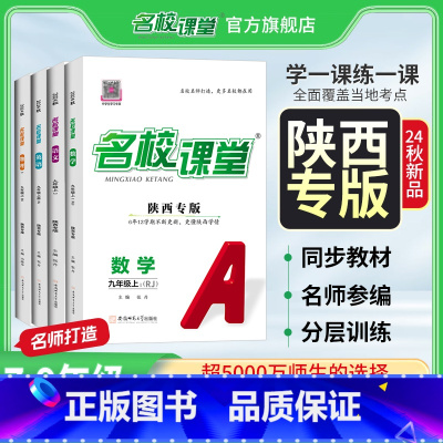 [8科]语英史生道.人教版+数物.北师版+地理.中图版 八年级上 [正版]陕西专版2025/2024七八九年级上下册语文