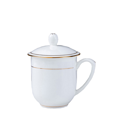 梵澜狸带盖茶杯T84 个