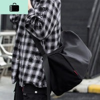 韩版休闲单肩包男士时尚潮流斜挎包学生邮差包运动健身斜背包男包NEW LAKE男士斜挎包