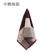 中腾海韵 枕巾 咖色 1对