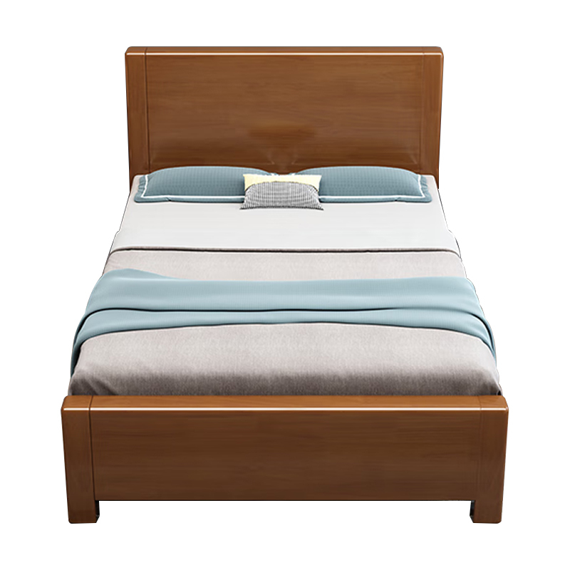 诚亿宏 高箱实木床 1000*2000/C012