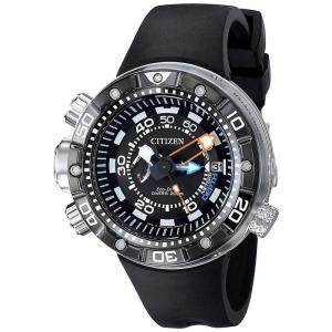 Citizen男士石英表防水耐用潜水表不锈钢表壳黑表盘夜光指针 initial