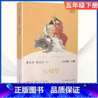 [五年级下册]红楼梦 [正版]小学语文快乐读书吧一二 三四 五六 年级上 下人民教育出版社神笔马良小英雄雨来和我一起长大