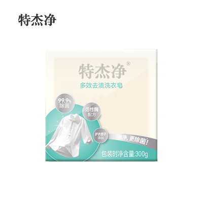 特杰净 TJ-QJ2 多效去渍皂 300g/块(单位:块)