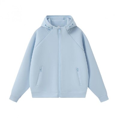 鑫捷登 男女同款长袖连帽开衫外套ZD-9888