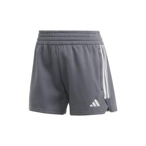 Adidas女运动裤宽松直筒短款足球训练休闲束脚防风抗寒纯棉拼接连帽外套