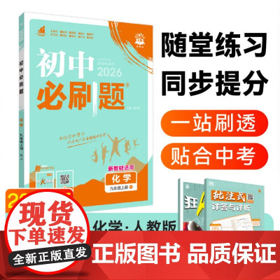 2025秋初中必刷题 化学九年级上册 RJ