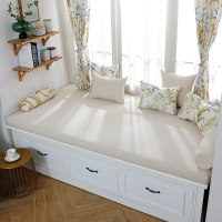 家柏饰(CORATED)北欧高密度海绵飘窗垫乳胶窗台垫定做沙发毯阳台垫榻榻米卡座 8号色 5cm飘窗垫