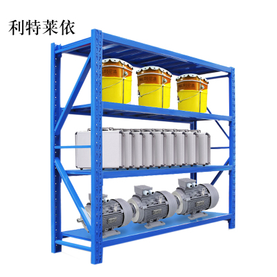 利特莱依承重300kg货架置物架钢制货架长120宽60高200CM