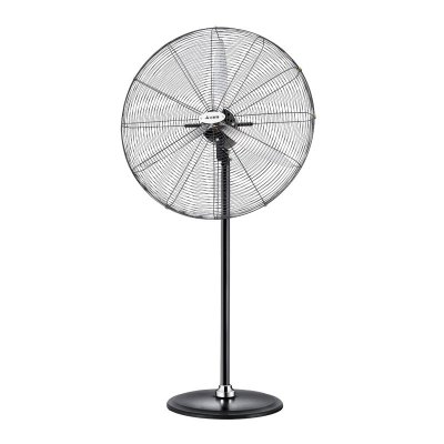 艾美特工业落地扇工厂工程强力金属铁叶大风扇车间750落地牛角扇