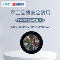 秦源牌 YJLV-0.6/1KV-3*10+2*6mm² 铝芯低压电力电缆 元/米 定制商品 联系客服