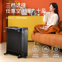 先锋油汀取暖器石墨烯制热家用13片电暖器节能暖风机恒温取暖器DYT-Z11R-IOT/2265