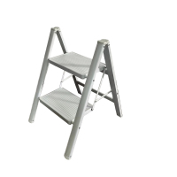 好企来 碳钢 2步人字梯 白 BY—0065 0.6米/架