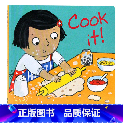 [正版]烹饪 英文原版绘本 Cook It 吴敏兰书单 child's play Helping Hands 好帮手