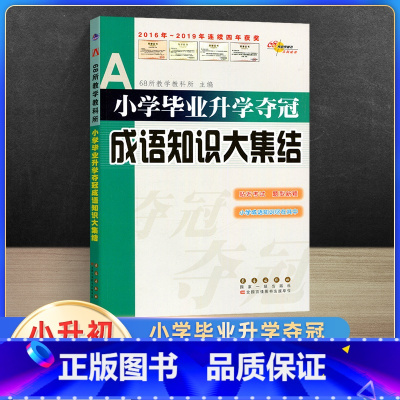 成语知识大集结 小学升初中 [正版]2023新小学毕业升学夺冠大集结古诗文字词句训练成语名著文学常识作文素材新阅读训练小