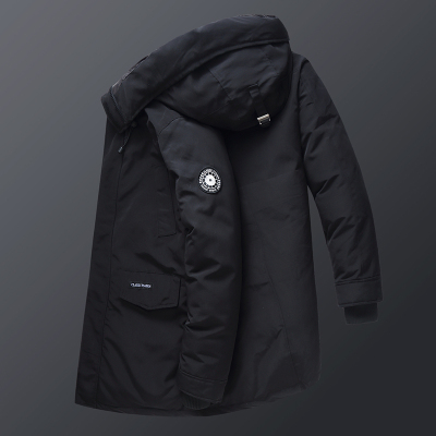 NEWLAKE冬季大码棉衣男中长款加大加肥宽松派克棉服外套胖子迷彩棉袄大衣棉衣