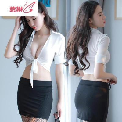 情趣内衣学生制服超骚挑逗床上套装性感秘书夜店诱惑短裙小胸费琳