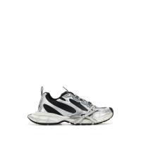 Balenciaga/巴黎世家男款低帮跑鞋白面白织带缓震橡胶大码运动鞋