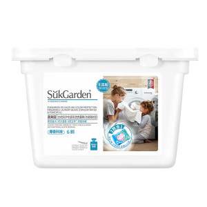 SukGarden蔬果园3D炫彩护色香氛洗衣凝珠(线下版)10g*6颗