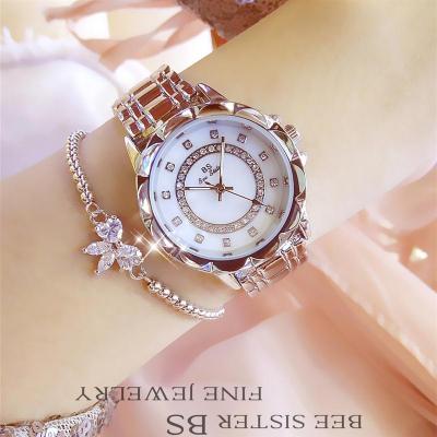 铭侣机械表男2021新款女士手表正品时尚简约自动非机械表女学生钢带防水钻潮