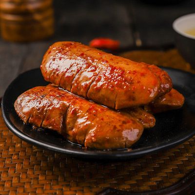 网红烤面筋串休闲小零食小吃即食辣条豆制品素食批发食品