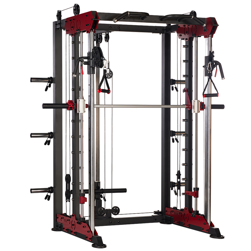 迈特森GM6104史密斯机(轻商用)多功能健身框式综合训练器械举重深蹲架家用龙门架单机款