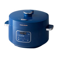 摩飞电压力锅4L花式智能控压养生锅电高压锅蓝色MR8700
