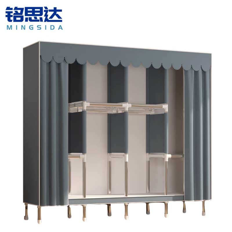 铭思达简易布衣柜2.1米个