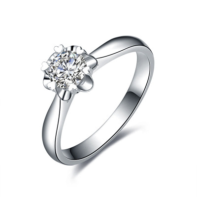 佐卡伊白18K金30分钻石女戒JBW01217